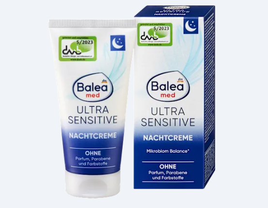 Crème de nuit ultra-sensible, 50 ml