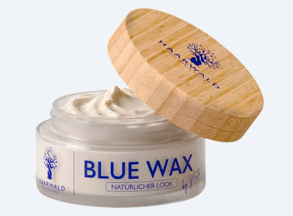FORÊT DE CHEVEUX Cire capillaire Blue Wax effet naturel, 85 ml
