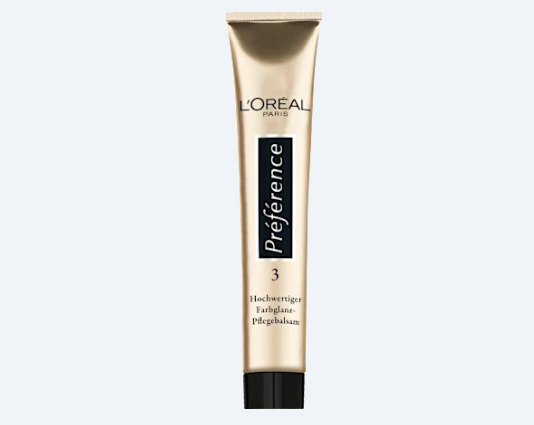 L'ORÉAL PARIS PRÉFÉRENCE Soin capillaire, brillance couleur, baume revitalisant, 54 ml