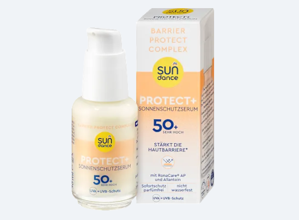 Sérum solaire visage, protection UV+ SPF 50+, 30 ml