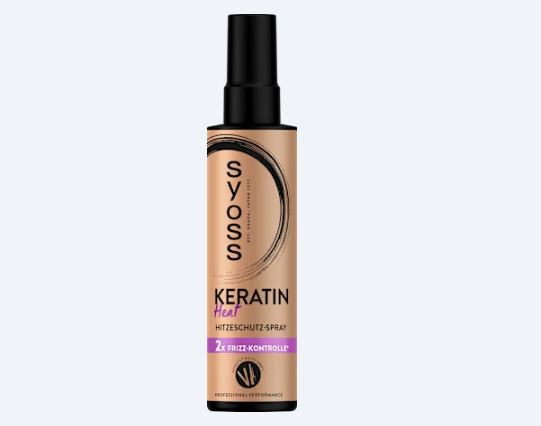 Spray protecteur de chaleur à la kératine, 200 ml